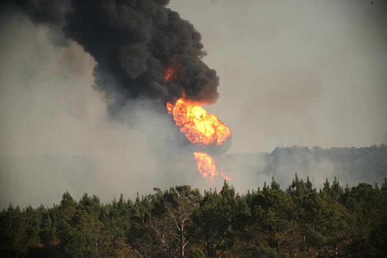 pipeline explosion